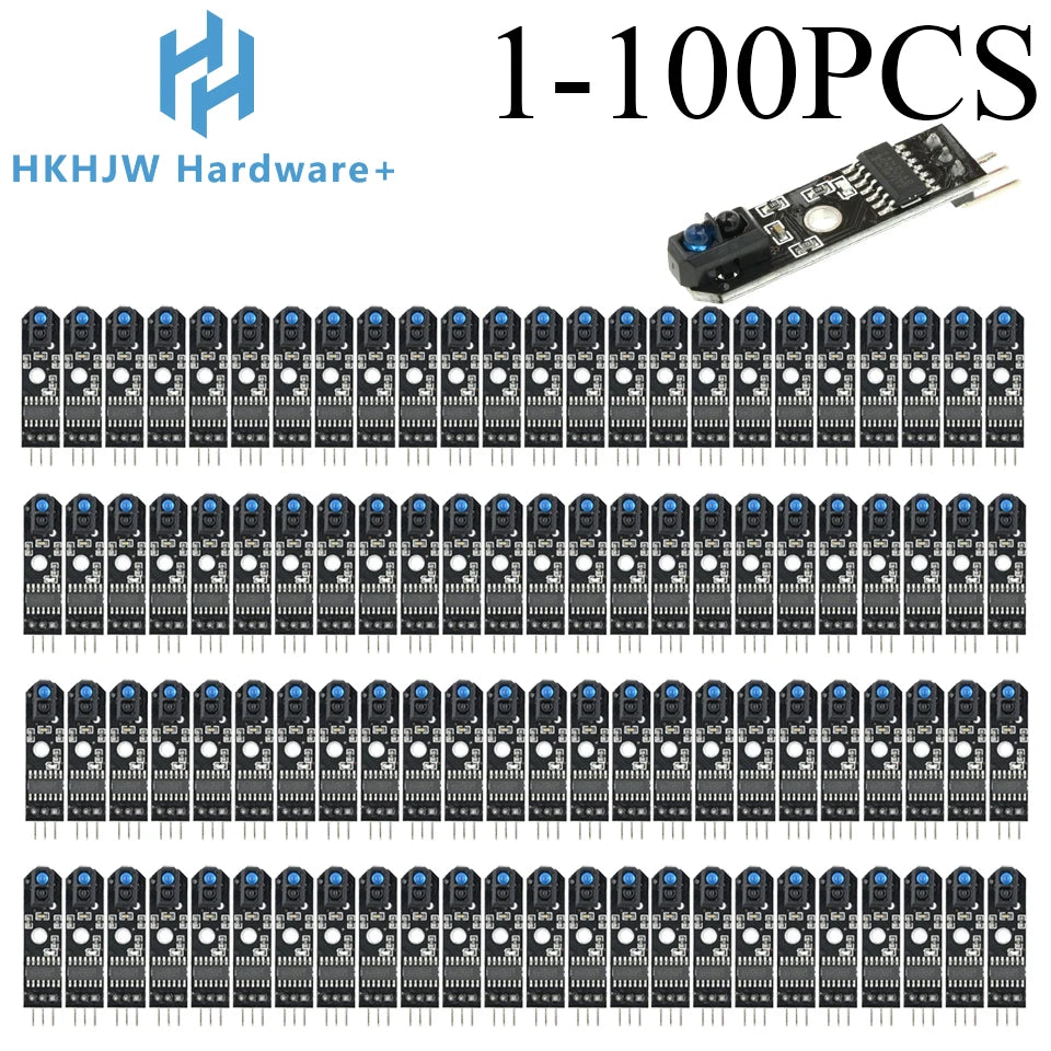 1-100PCS TCRT5000 IR Infrared Line Track Follower Sensor TCRT5000L Obstacle Avoidanc For Arduino AVR ARM PIC DC 5V