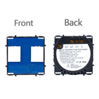 TAWOIA 1/2/3Gang Wall Touch Switch 1/2/3Way Function Base Stair Switches Spare Parts Sensor 157Glass Panel DIY Free Combination