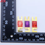 5/10pc U-Shaped Stud Car Fuses Mini Car Stereo Audio AFS Fuse 20A 30A 40A 50A 60A 70A 80A 100A 125A 150A 170A 200A 32V Auto Fuse