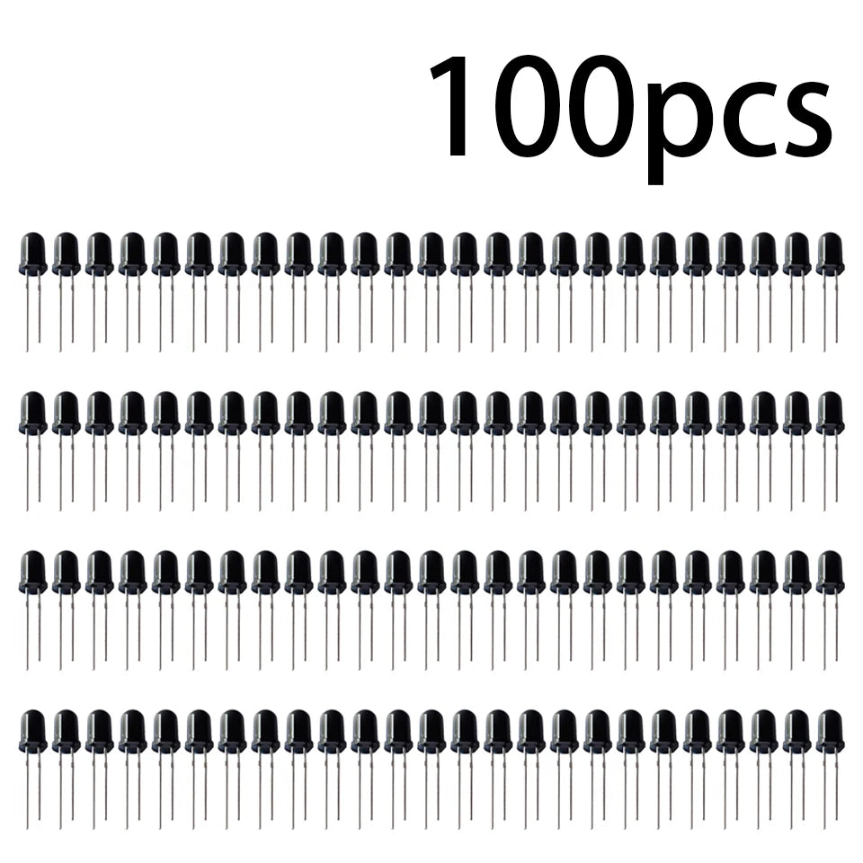 10-1000PCS/Pairs 5MM 940nm LEDs Infrared Emitter And IR Receiver Diode Diodes