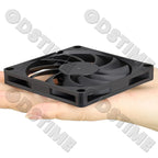 Gdstime 80mm Fan DC 5V 12V 24V 80x80x10MM Brushless Cooling Fan 8010 Double Ball Cooler 8CM Axial Fan for PC Case CPU Cooling