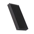1Pc 50*100*12.7mm Aluminum Heatsink Cooler Radiator For High Power LED IC Fan Power Amplifier Heat Sink