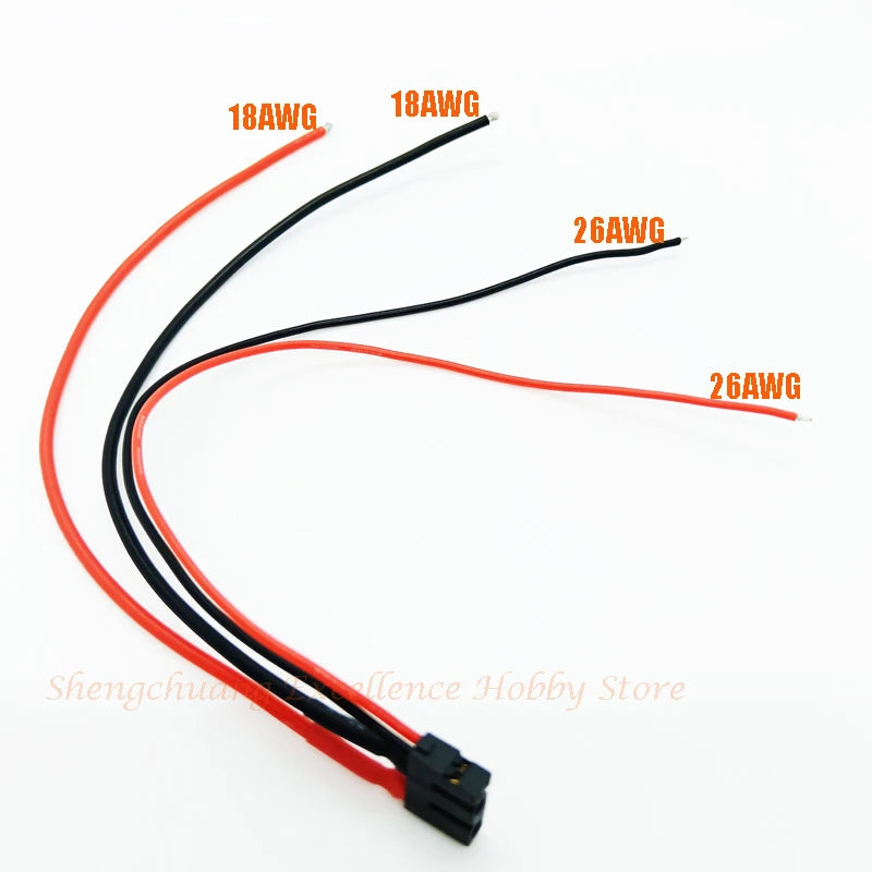 Amass XT30(2+2)-F Female XT30PB-Male Connector Plug Wire Cable 18AWG 26AWG 50/100CM For RC FPV Drone Model Battery Charger