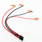 Amass XT30(2+2)-F Female XT30PB-Male Connector Plug Wire Cable 18AWG 26AWG 50/100CM For RC FPV Drone Model Battery Charger
