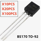 SAMIROB 10PCS/20pcs/100PCS BS170 TO-92 MOSFET N-CH 60V 500MA new and original