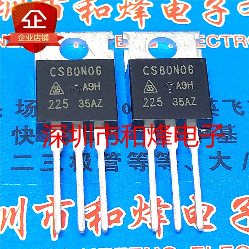 5PCS  JCS730C  CS80N06  UF1606CT  GB4062D IRGB4062DPBF  65F6110 IPP65R110CFD  FB13N50A IRFB13N50A   TO-220  MOSFET，In Stock