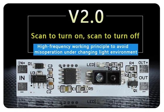 Touch Switch Capacitive Module PIR Motion Sensor 5V-24V 3A LED Dimming Control Lamps Short Distance Scan Sweep Hand Sensor