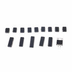 75pcs 15Value in Common use DIP kit LM358 LM386 ULN2003 LM324 NE555 MC34063 TDA2822 JRC4558 OP07 TDA2030 ULN2803 LM339 NE5532