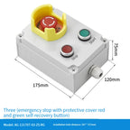 NEW high-quality Switch with arrow button control box self start button water tank electrical industrial emergency stop switch