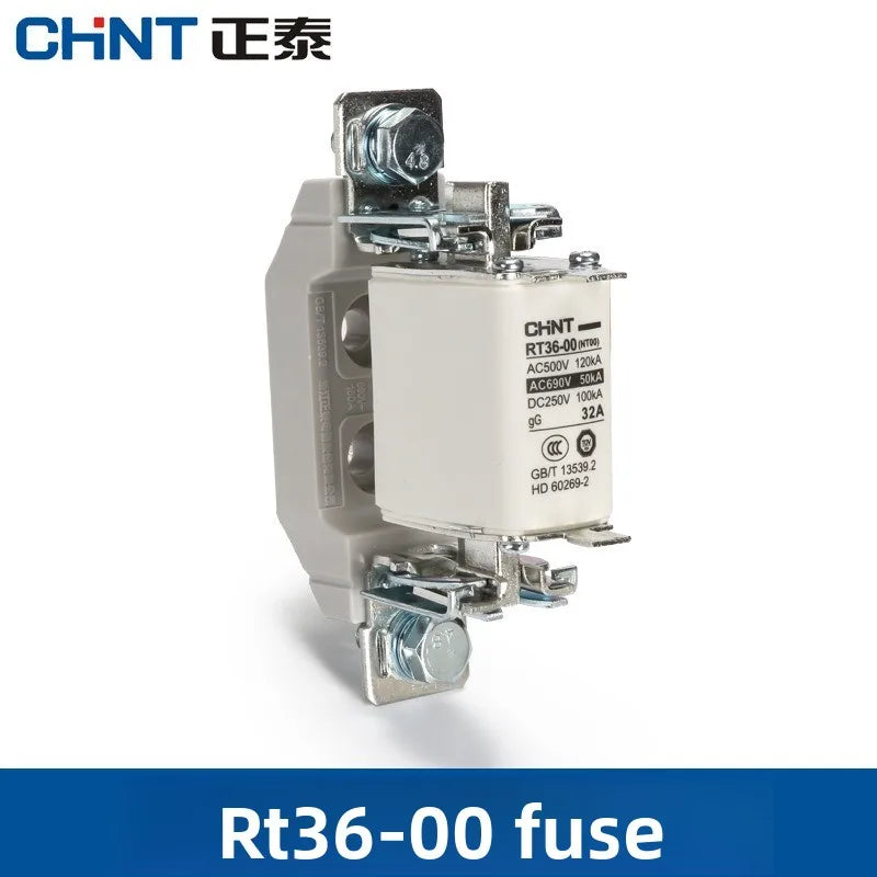 CHINT Fuse Core RT36-00 20A 25A 32A 40A 50A 63A 80A 100A 125A 160A 200A 250A 300A ceramic fuse link RT36-2 RT36-1 RT36-3