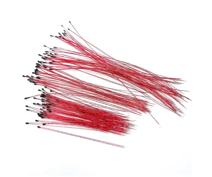 MF52B NTC 1K/5K/6.8K/10K/20K/30K/47K/50K/100K 3950 4250 3435 Lacquered Wire Thermistor negative temperature Thermal Resistor