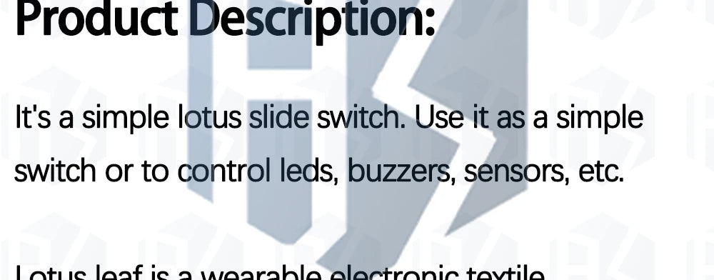 New LilyPad Switch Kit (AYZ0202): Slide Switch, Toggle Switch & Push Button – For Arduino DIY Projects