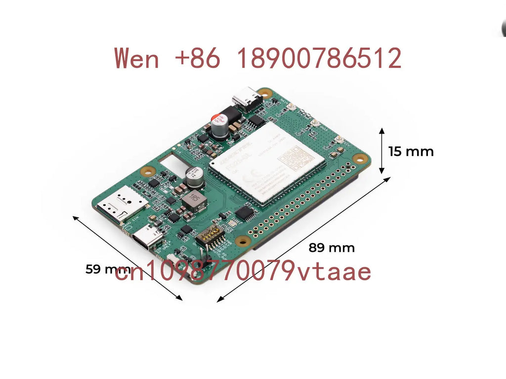 Raspberry Pi 4G LTE CAT4 HAT with Quectel EG25-GL, Plug-and-Play, Global Bands