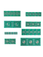 30PCS PCB Board Kit SMT To DIP Adapter Conversion Board Diy Electronic Assorted Set FQFP32 QFN48 SOP8 16/24/28 PCB