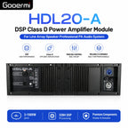 Gooermi  HDL20-A DSP Class D Power Amplifier Module for Line Array Speaker Professional PA Audio System
