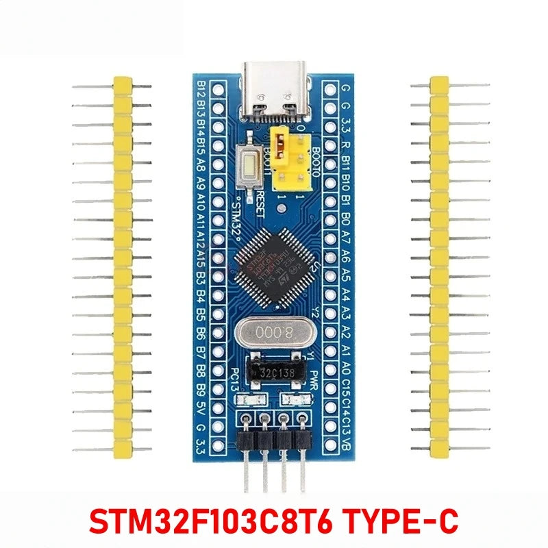 1PCS High Quality STM32F103C6T6 STM32F103C8T6 Minimum System Board, Microcontroller Learning Board, ARM Development Board