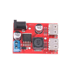 DC 9V 12V 24V 36V To 5V 3A Double USB Charge DC-DC Step-down Converter Car Charging Solar 3A Voltage Regulated Power Module