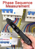 Smart Digital Multimeter 6000 Counts Non Contact High Precision Voltage Detector Pen Auto Range Capacitance OHm NCV Tester