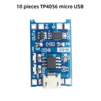 TP4056 Lithium Battery Charging Board Module MICRO USB Interface 1A Charger with Protection for Arduino 1-10 pcs