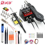 JCD 8898Pro Soldering Station 2 in 1 Hot Air Gun Solder Iron LCD Digital Display For Cell-Phone SMD BGA IC Repair Solder Tools