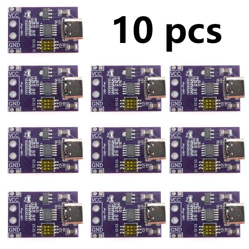 PD QC AFC Trigger Module 5V 9V 12V 15V 20V Fixed Voltage Output Fast Charging Tester for Power Bank USB-C Fast Charge