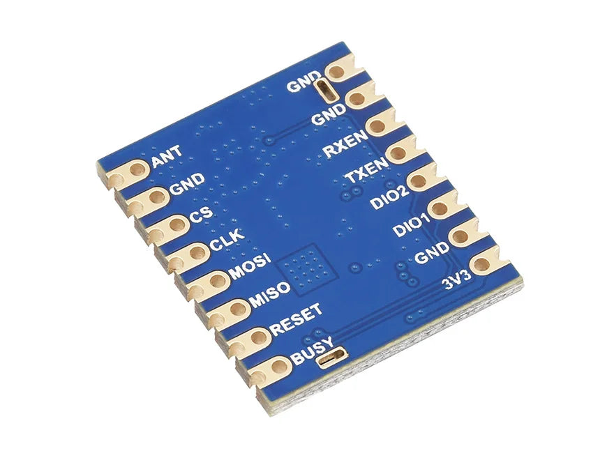 Waveshare Core1262 LF/HF LoRa Module, SX1262 chip, Long-Range, Anti-Interference,for Sub-GHz band for Raspberry Pi 5/4B/3B