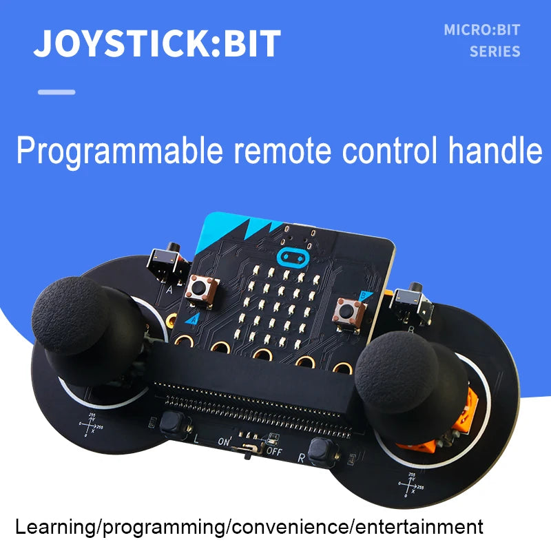 Basic Gamepad Microbit Joystick Handle With Button Rocker Can Control Micro:Bit Robot Car with Motor Buzzer for STEM