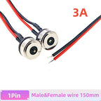 1/3/5 Pair Circular Shape Magnetic Pogo Pin Connector 1 2 3 4 5 Pole Male Female Probe DC Power Charging Round Profile