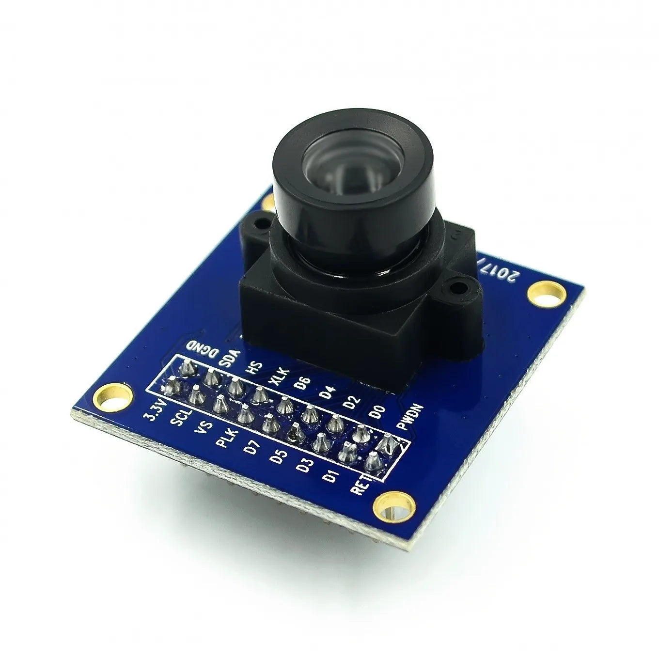 OV7670 camera module STM32 microcontroller driven 300000 pixel camera image acquisition module