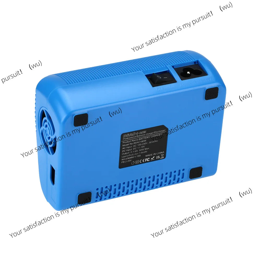 for  HTRC IMAX B6 AC 80W 6A Digital LCD Balance Charger for Lipo LiFe NiMh NiCd RC Drone Car Battery