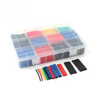 Heat Shrink Tubing Thermoresistant Tube Heat Shrink Wrapping Kit 2:1 Insulation Wire Cable Kit ,For Electrical Wiring and Repair