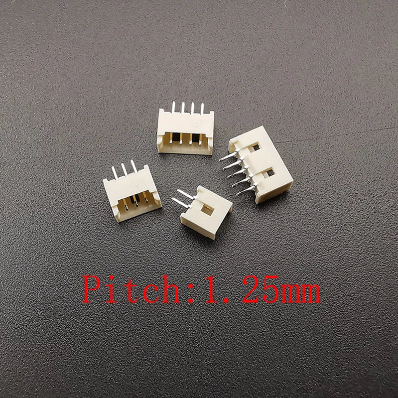 SH 1.0mm / JST 1.25mm / PH 2.0mm / XH 2.54mm Pitch Male Pin Header Housing Connector 2/3/4/5 Pin Plug Shell Terminal Connector