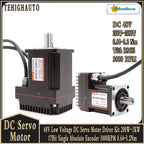 48V DC Servo Motor All-in-one Built In Drive 200-1000W Low Voltage 60/80mm Motor 17Bit Absolute Encoder 3000RPM With RS485