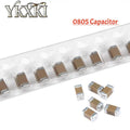 100pcs 0805 SMD Chip Multilayer Ceramic Capacitor 0.5pF - 47uF 10pF 22pF 100pF 1nF 10nF 100nF 0.1uF 1uF 2.2uF 4.7uF 10uF 22uF
