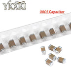 100pcs 0805 SMD Chip Multilayer Ceramic Capacitor 0.5pF - 47uF 10pF 22pF 100pF 1nF 10nF 100nF 0.1uF 1uF 2.2uF 4.7uF 10uF 22uF