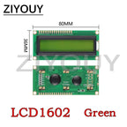 LCD1602 + I2C 16x2 1602A PCF8574T Blue/Green screen HD44780 Character LCD /w IIC/I2C Serial Interface Adapter Module For Arduino