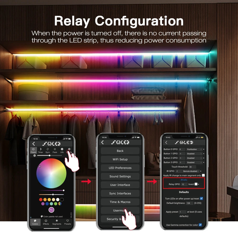 GLEDOPTO WLED LED Strip Controller ESP8266 ESP32 Mic RGB IC Digital Lights Addressable String Light WS2811 WS2812 WS2815 SK6812