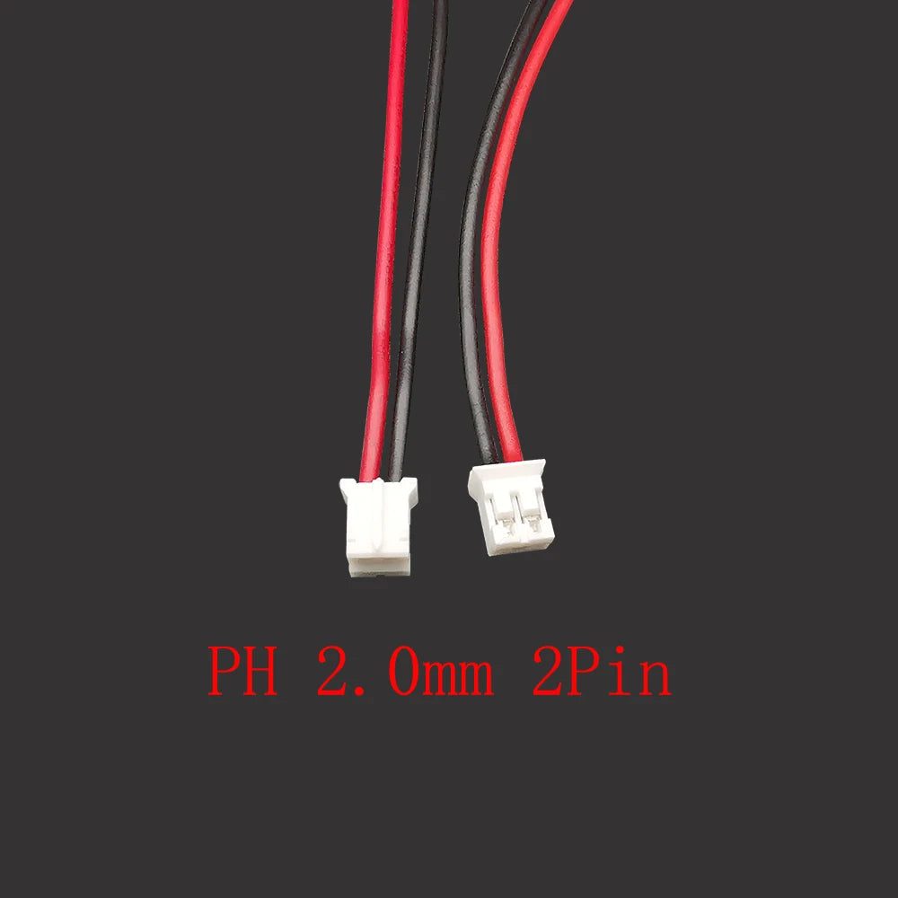 USB Type C 2 Pin Waterproof Female Socket to JST PH 2.0mm 2 Pin Plugs Wire Cable Connector USB-C DIY Charging Port With Nut