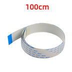 Raspberry Pi Camera Cable 15 Pin 0.5mm Flexible Falt Cable OV5647 for RPI 4B 3B Camera 15 20 30 50 60 100 200 CM Ribbon FFC