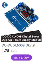 DC-DC XL6009 Digital Boost Step Up Power Supply Module Adjustable 4.5-32V to 5-52V Step-up Voltage Regulator With LED Voltmeter