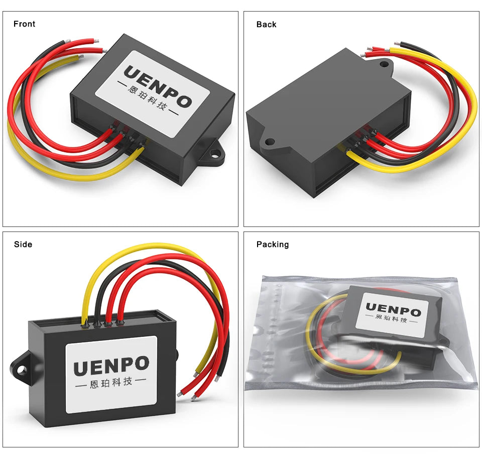 AC12V to DC12V 1A 2A 5A AC to DC Power Module AC36V24V to 12V Monitoring Transformer Waterproof Converter CE RoHS FCC