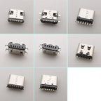 1Box Type-C USB Female Charging Dock Connectors Kit 2/6/16 Pin SMD DIP PCB DIY Repair Charging Port USB-C Type-C Socket Jack