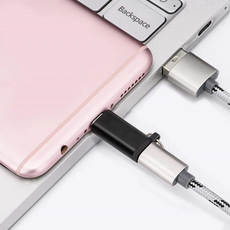 USB Type-C Adapter Type C To Micro USB Female To Male Converters For Xiaomi Samsung Charger Data Cable USBC USB C Adapter