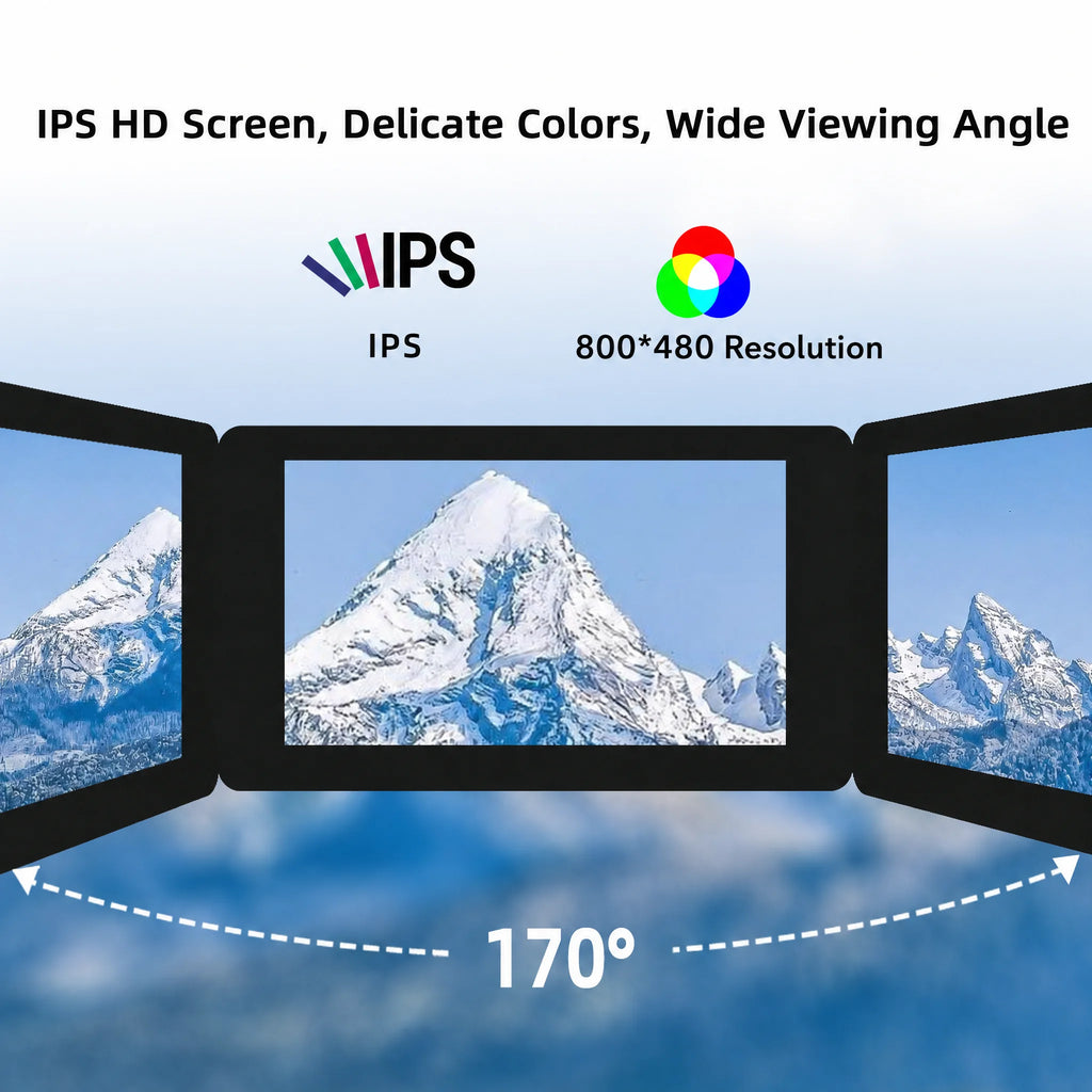 7 Inch DSI Touch Screen for Raspberry Pi 5 4B 3B+ 3B IPS Display 800*480 LCD MIPI CSI Cable With Standard Monitor for RPI 5 Pi5