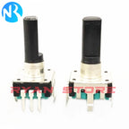 5PCS EC12 Rotary Encoder  360 Degree Audio Encoder Coding 5Pin 24 Position With Push Button Switch Handle 11.5MM 14MM 19MM