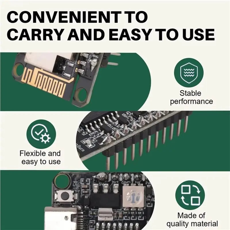AT82-BW16 KIT 4.2G And 5G RTL8720DN Wifi Support Nodemcu Serial Port Wireless BW16 Bluetooth Module