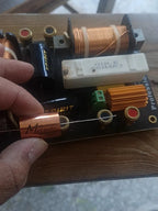 Golden high-quality metallized film power amplifier frequency divider audio capacitor stepless 0.22-22uf MKP capacitor