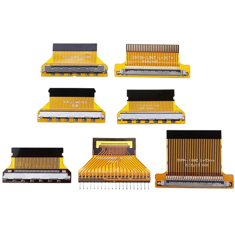 1Pcs/lot LVDS Screen Line EDP Adapter Board FIX 30P to FPC 30P/51P 1.0mm/0.5MM Flexible Cable Interface Adapter