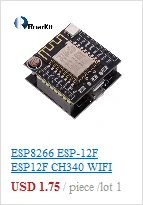 ESP8266 ESP-01S 5V WiFi Relay Module Temperature Sensor DS18B20 DHT11 DHT22 WS2812 RGB LED Remote Control Switch for Arduino