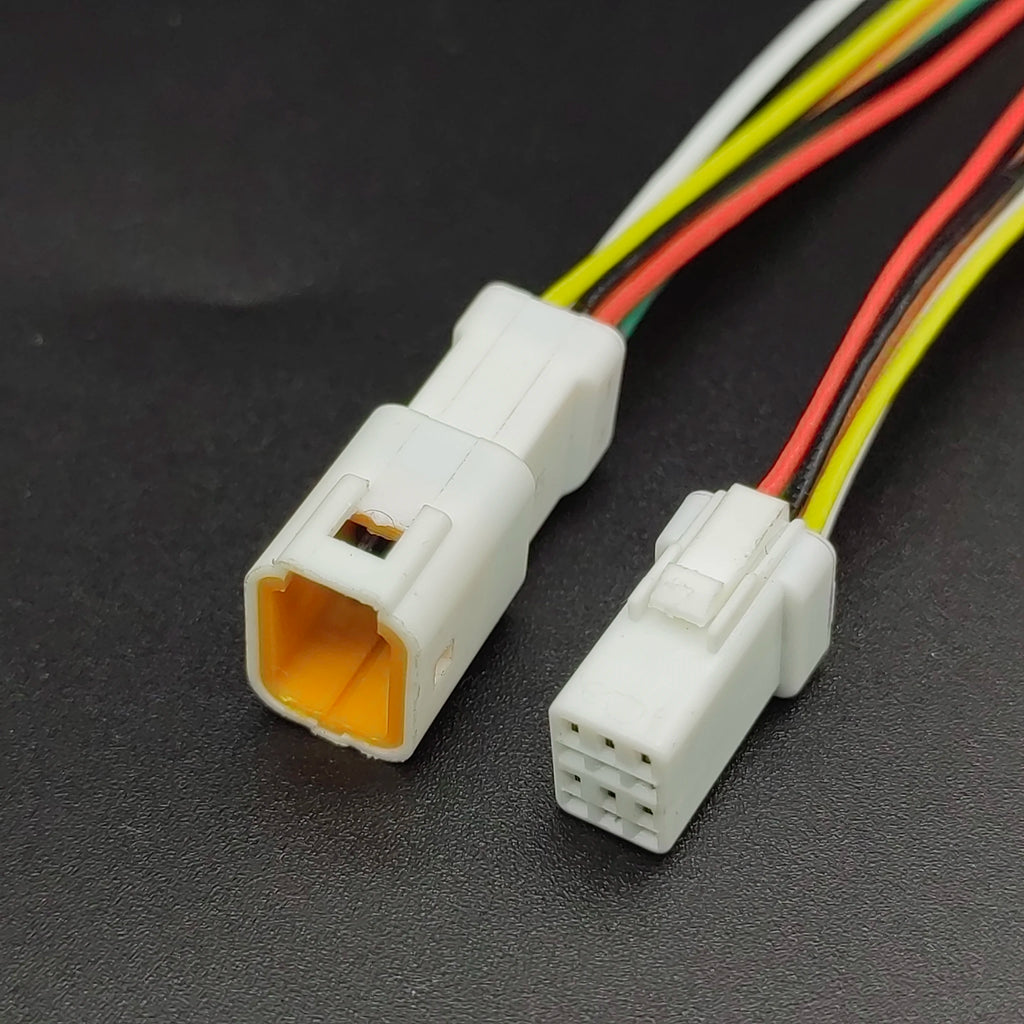 2P 3P 4P 6P 8P 0.6 MM Waterproof Wire Connector Plug Male And Female Socket With Cable JST JWPF Electrical Connectors